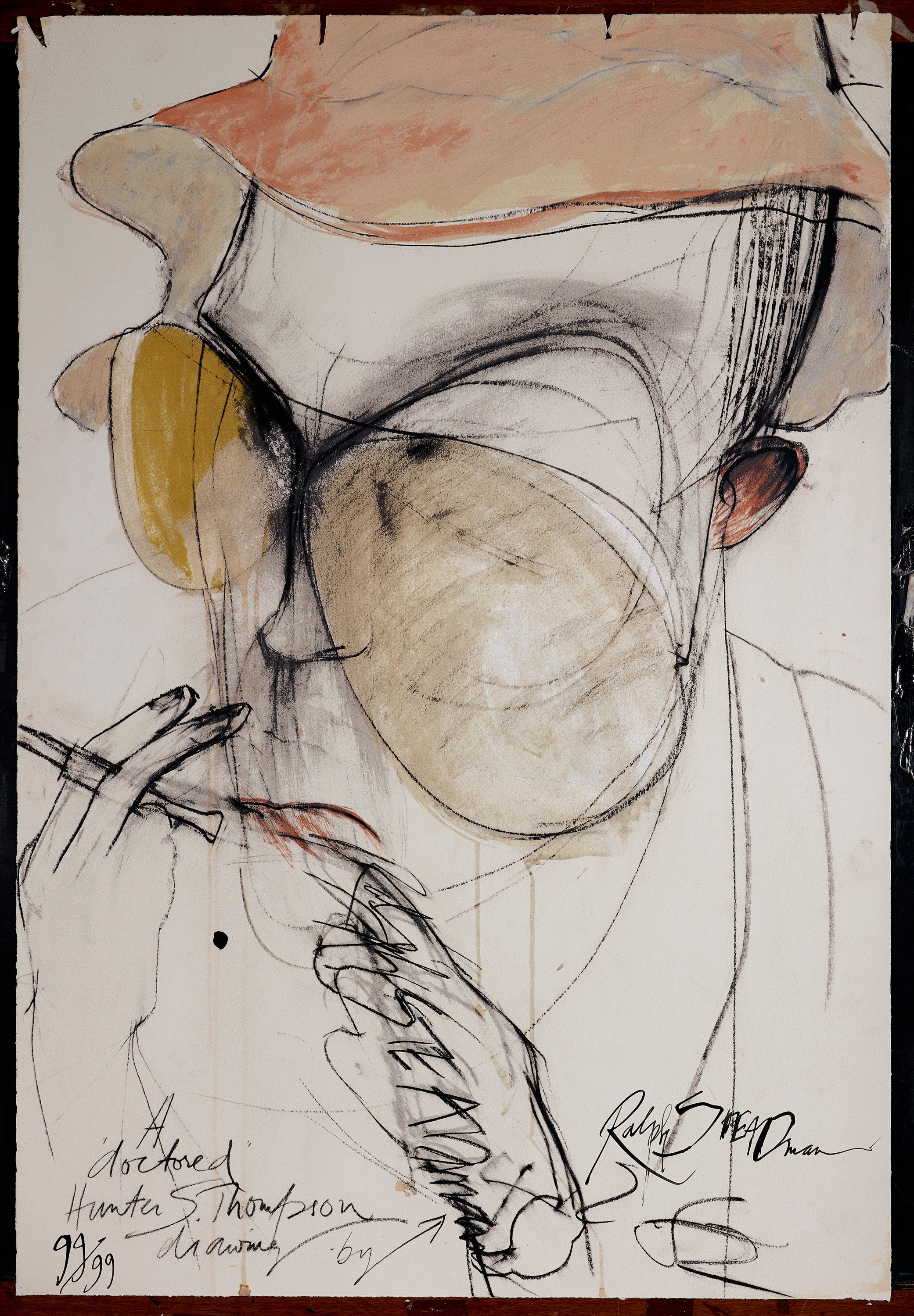 A (doctored) Hunter S. Thompson, 2024