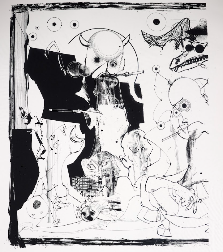 Gonzo Guernica - Triptych, 2017