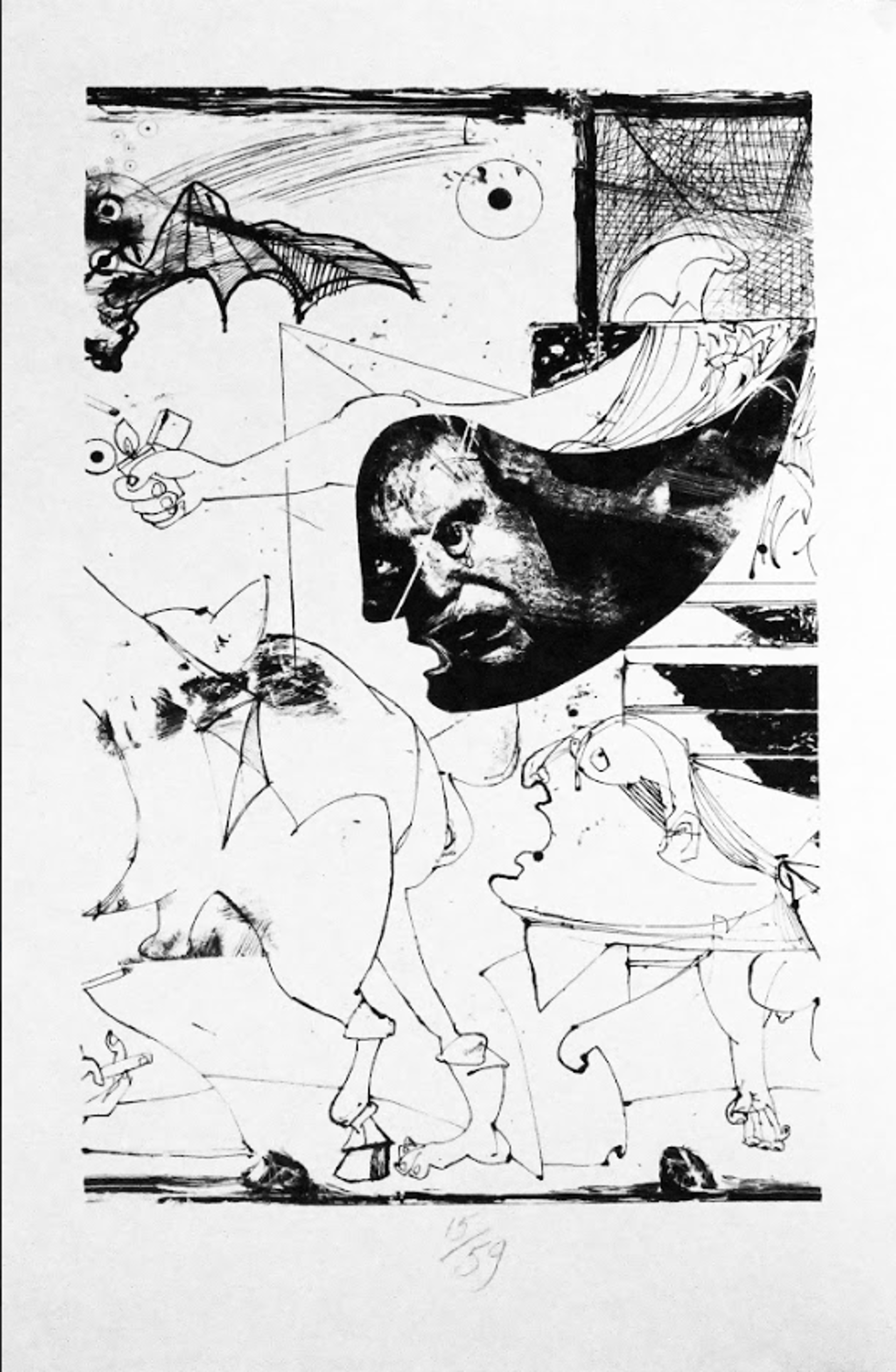 Gonzo Guernica - Triptych, 2017