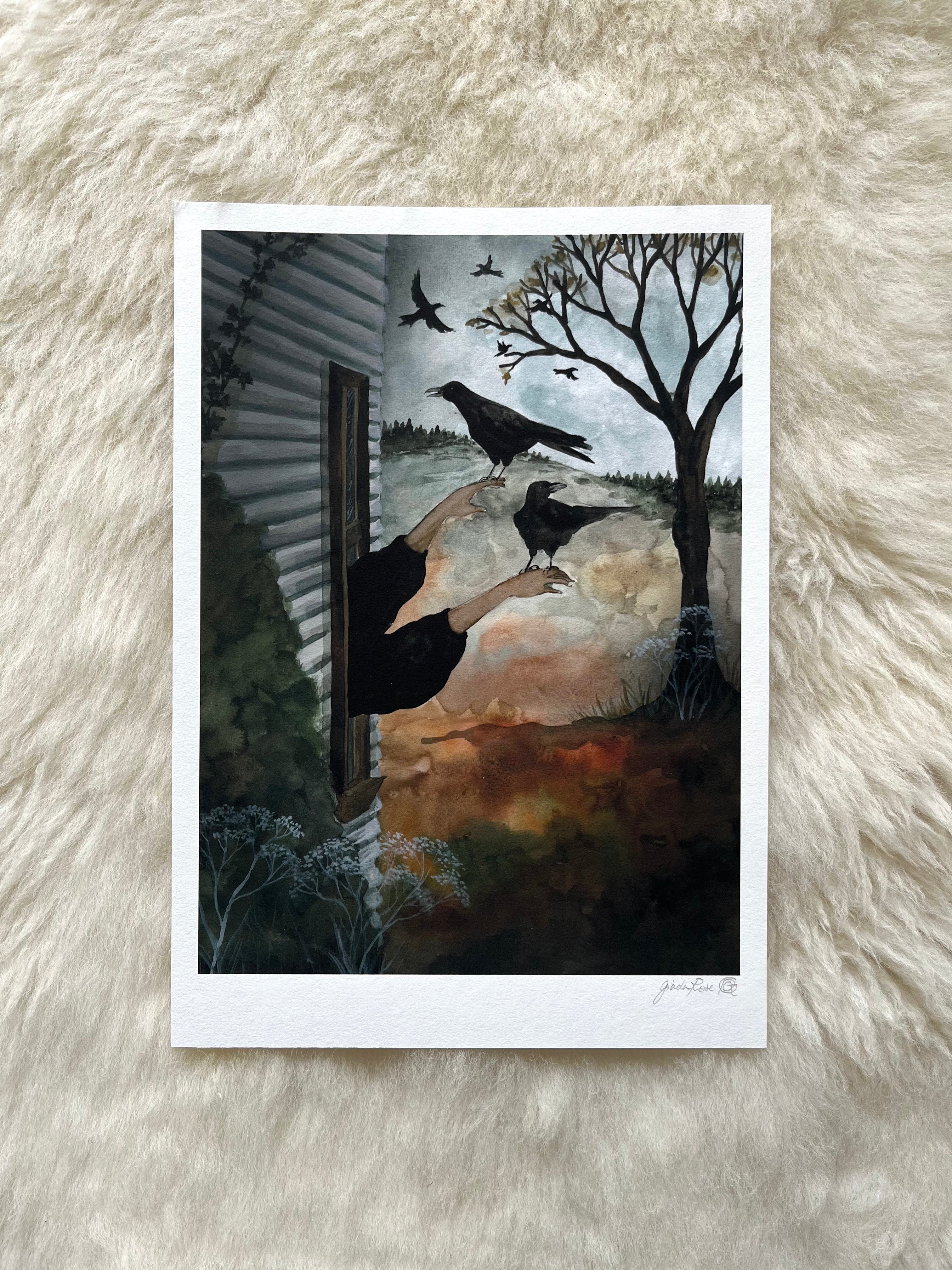 Witch's Homestead Oracle giclée set