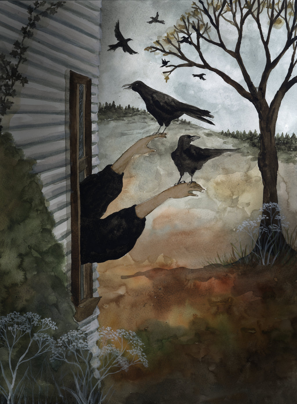 Witch's Homestead Oracle giclée set