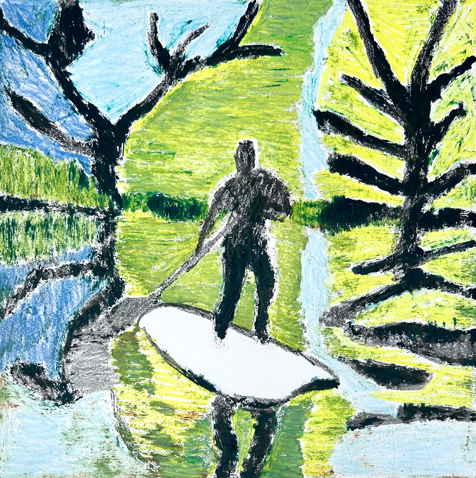 Paddle Boarder (Summer), 2026