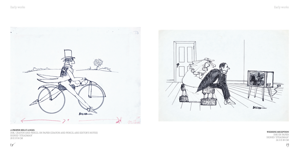 Out of Line: Ralph Steadman - A biography in 27 artworks