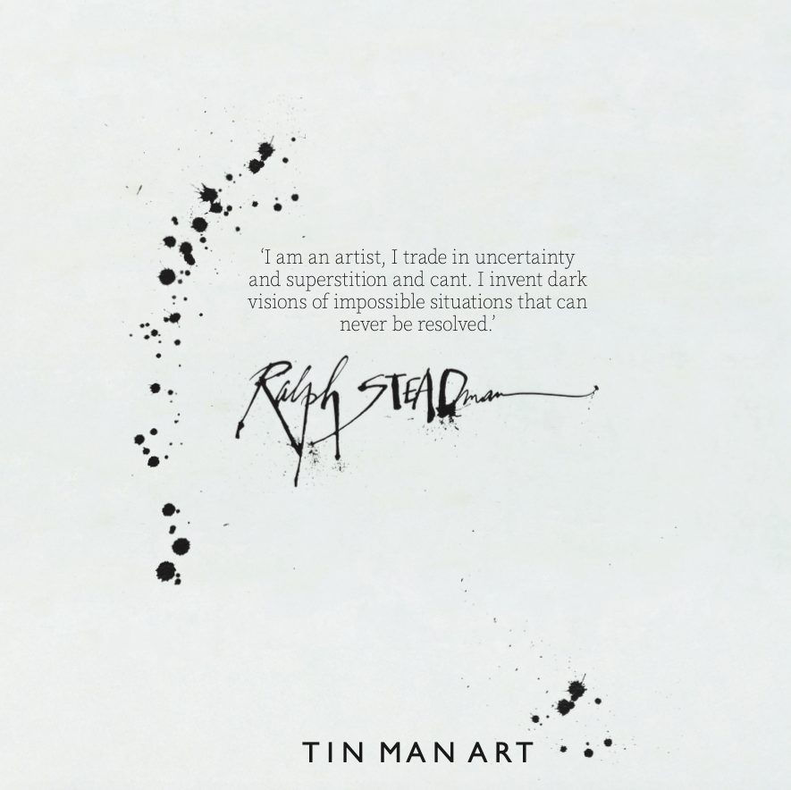 Out of Line: Ralph Steadman - A biography in 27 artworks